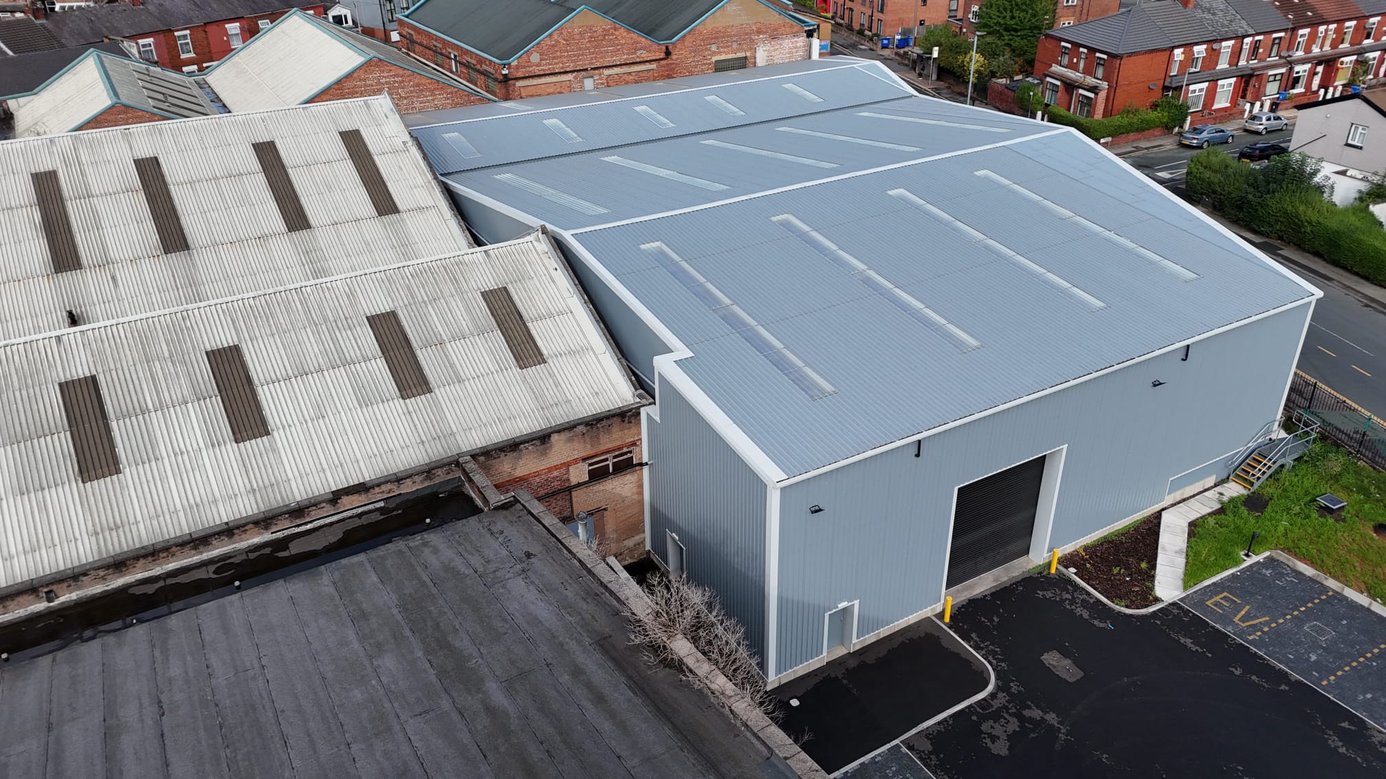 Roofing and Cladding Works Complete at Full Circle, Salford: